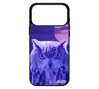 utaupia Coque Silicone pour iPhone 17 Pro Max Hibou TPU Ciel Bleu Animaux Case Cover Telephone Lune Design Housse Oiseau Animal de