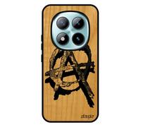 utaupia Coque Silicone pour pour Xiaomi pour Redmi Note 15 Pro 5G Bois Anarchie Etui Street Art Pas Cher ni Dieu ni Maitre 25060RABDG anarchiste Punk