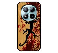utaupia Coque Silicone pour Redmi Note 15 Pro 5G en Bois Salamandre Pas Cher Antichoc Telephone Femme Case Caoutchouc Cadeau de Noel Jolie pour Xiaomi