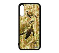 utaupia Coque Silicone pour Samsung A70 Tortue Antichoc geante Graphique Design Reptile Animaux Ocean Telephone TPU Vert Caoutchouc Housse Galaxy