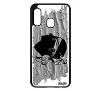 utaupia Coque Silicone pour Samsung Galaxy A20e Drapeau Corse Unique Football Tissu Noir Antichoc Foot Smartphone Corsica Basket de