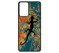 utaupia Coque Silicone Salamandre pour Samsung A52S Street Art Aluminium Telephone lezard anphibien Animaux Portable Animal Journal Galaxy