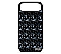 utaupia Coque Silicone Telephone pour iPhone 17 Air Ancre Colore Tapisserie Jolie Etui Capitaine Tattoo Vintage imprimé Couleur Art Gris de