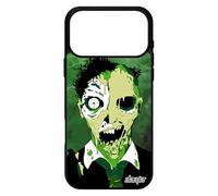 utaupia Coque Silicone Zombie pour iPhone 17 Pro Max Effrayant alu Halloween Apocalypse fumee Souple Mort Vivant Homme Vert Horreur de