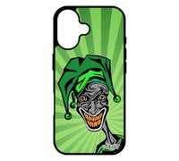 utaupia Coque Telephone pour iPhone 17 Silicone Joker TPU Motif 4G Portable Comics Cartoon Drole Housse Design Vert Horreur BD Dessin