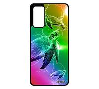utaupia Coque Tortue pour Samsung Galaxy S20 FE Silicone Animaux Telephone Antichoc Eclair Marin Jaune Animal Smartphone Case Made in France