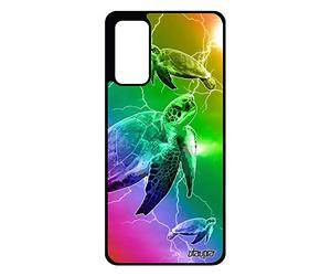 utaupia Coque Tortue pour Samsung Galaxy S20 FE Silicone Animaux Telephone Antichoc Eclair Marin Jaune Animal Smartphone Case Made in France