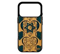 utaupia Coque Vrai Bois Silicone pour iPhone 17 Pro Drapeau Israel israelien Pas Cher de Protection Basket Case jo Coupe du Monde Foot