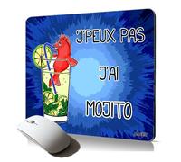 utaupia Tapis de Souris Souple Je Peux Pas J'Ai Mojito Humour Cocktail Drole Humoristique Comique Dessin Accessoire Informatique Ideal Cadeau
