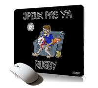 utaupia Tapis de Souris Souple j'peux Pas y'a Rugby Drole pour Ordinateur pc Fixe Ergonomique et Confortable BD Cadeau Supporter Sport