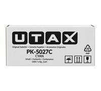 Utax Cartouche d'encre PK-5027C / 1T0C22CUT1 – Cyan – Haute capacité – Original