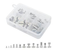 UTEBIT 30 Pièces Vis Adaptateur Caméra, Vis Adaptateur pour Appareil Photo comprend des vis 1/4" 3/8" M2 M2.5 M3 et M4, Camera Screws complet pour rotule, trépied, monopode, plateau rapide
