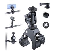 UTEBIT Support Moto Cadre d'extension for DJI Pocket 3 Inclus Comprend Une Base Magnétique MagSafe Support de Caméra pour Vélo Plage de Serrage 17-55 mm Super Clamp, Compatible avec Les Vélos