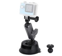 UTEBITSupport Ventouse Camera,Support Telephone Voiture, Universel Porte Telephone Voiture Rotation 360° et Ventouse Puissante Compatible Para GoPro ou Autres pour Pare-Brise Fenêtre de la Voiture