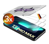 UTECTION Film Protecteur 3 Pièces en Verre Trempé pour iPhone 13 Pro Max
