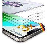 UTECTION Lot de 3 Verres Trempés de Protection 3D pour iPhone 13 Mini - Installation facile - Protection d'écran Premium en Verre 9H - Protection Téléphone Complète Avant