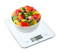Uten Balance de Cuisine 8 kg/1g, Balance électronique Numérique pour Mesure de Haute Précision, Affichage LED Multifonction, Pour la Cuisine et la Pâtisserie