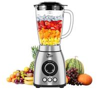 Uten Blender à Smoothie 2L - 1800W Blender Smoothie Multifonctionnel - 18 Vitesses -6 Lames En Acier Inoxydable