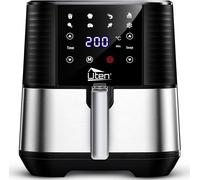 UTEN Friteuse à Air Chaud 5.5L,Friteuse à Air Sans Huile 5,5L 1700W, 7 Programmes,écran Tactile Numérique LED, Minuteur et