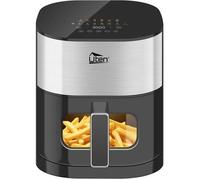UTEN Friteuse Sans Huile 5 5L 2000W Double Résistance Haut et Bas 14 Programmes Écran Tactile et Fenêtre Visible