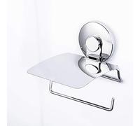 Uten Support de Papier Hygiénique Avancé, avec Ventouse, étanche, étanche à la Poussière, Pas de Traces, Pas de Trous Fixes, Acier Inoxydable, Cuisine, Salle de Bain, Salon, Balcon, Bureau