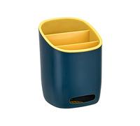 Utensil Holder 1PC Home Three-Cell Drain Chopstick Holder Creative Double-Layer Tableware Rack Cutlery Spoon Storage Rack for Kitchen Organizer Kitchen Utensil Holder (Color : B)