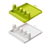 Utensil Rest - Heat-Resistant Spoon Rest, Household Multi-Functional | Spatule Holder | Spoon Storage Rack for Kitchen, Counter, Grill, Stove Top and Restaurant S