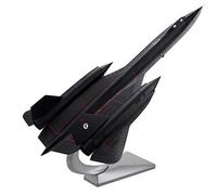 Uterstyle SR-71A Blackbird Model KIT/Lockheed Échelle 1:144 SR-71A Blackbird Avion, Metal Fighter Display Model for Decoration Or Collection, Gift