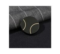 Uteruik 10 pièces Boutons de Couture embellissements Boutons Ronds Noirs Boucles de Manteau de Costume pour Cardigan vêtements Couture décoration de Mariage 35 mm (#B)