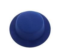 Uteruik Chapeau Haut-de-Forme Rond Vintage pour poupée de 46 cm (18 Pouces), Accessoire de Costume pour poupée American Girl (Bleu foncé)