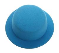 Uteruik Chapeau Haut-de-Forme Rond Vintage pour poupée de 46 cm (18 Pouces), Accessoire de Costume pour poupée American Girl (Bleu)
