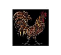 Uteruik Kit de peinture diamant 5D en forme de poules - Perceuse partielle - Point de croix - Décoration murale