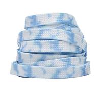 Uteruik Lacets plats Tie-Dye pour chaussures en toile et bottes 9 mm x 120 cm 1 paire (#C)