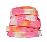 Uteruik Lacets plats Tie-Dye pour chaussures en toile et bottes 9 mm x 140 cm 1 paire (#I)