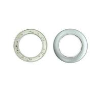 Uteruik Lot de 10 œillets en Plastique avec rondelles pour Rideaux, drapés ou bâches 42 mm