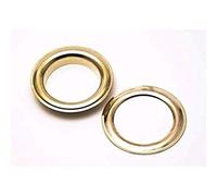 Uteruik Lot de 50 œillets et rondelles antirouille 20 mm pour tissus, rideaux, bâches en cuir, loisirs créatifs