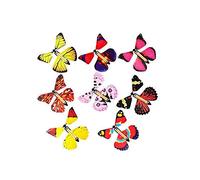 Uteruik Magic Flying Butterfly in the Book Fairy Rubber Band Powered Wind Up Butterfly Toy Great Surprise for Wedding and Birthday Gifts 12pcs (couleur aléatoire)