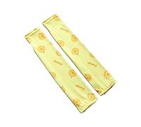 Uteruik Manchons de bras de protection UV pour enfants - Imprimé fruits de sport rafraîchissant protection solaire pour course à pied, cyclisme, conduite, golf, randonnée, 1 paire (#A)