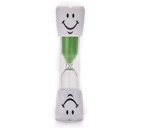 Uteruik Minuterie de Brosse à Dents pour Enfants 3 Minutes minuterie de Sable Violet pour brosser Les Dents des Enfants Smiley sablier Mini sablier, 1pcs (Style-5)