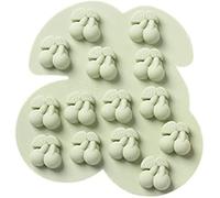 Uteruik Moules à chocolat en silicone - Moules à cerises pour biscuits, gélatine, bonbons, pudding, glaçons, savon, moule de cuisson anti-adhésif