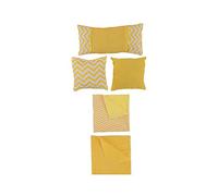 Uteruik Parure de lit de poupée, drap de lit, housse de couette, taie d'oreiller, accessoires pour poupée américaine de 45,7 cm, lot de 5 pièces (#D)