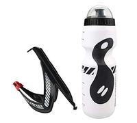 Uteruik Porte-bidon pour vélo avec bouteille d'eau - Support pour bouilloire de vélo pour vélo de route et VTT 650 ml (#A)