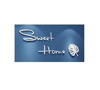 Uteruik Stickers muraux en acrylique effet miroir « Sweet Home » pour la maison, le salon, la chambre à coucher, la décoration S (#A)