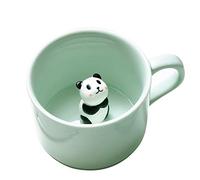 Uteruik Tasse à café 3D en forme d'animal, tasse créative pour le thé chaud et froid, le lait, le café, parfait pour les enfants, la meilleure décoration de bureau, 237 ml