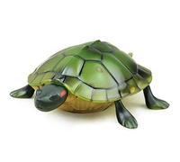 Uteruik Tortue télécommandée à infrarouge - Jouet délicat - Simulation réaliste RC - Fausse farce à piles - Cadeau de Noël ou d'anniversaire (#B)