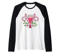 Uterus Doigt Majeur Feminist Pro Choice Droits Femme Manche Raglan