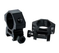 UTG RGWM-25L2 Colliers de Montage pour Optique Noir Mat