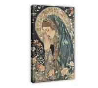 UTGN Poster sur toile Marie-Madeleine - Décoration de chambre à coucher - 30 x 45 cm
