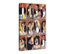 UTGN Uy Buffet The Making of The Perfect Martini Impression sur toile 40 x 60 cm