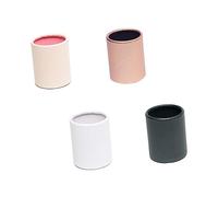 UTHCLO 1 Jeu Seau Câlin Bouquets Décor D'or Artificiel Boîtes De Faveur Claires Colis Ruban Boîtes À Cupcakes Cylindre Mini Tasses À Café Blanches Décor Suspendu Mural Papier 4 Pièces